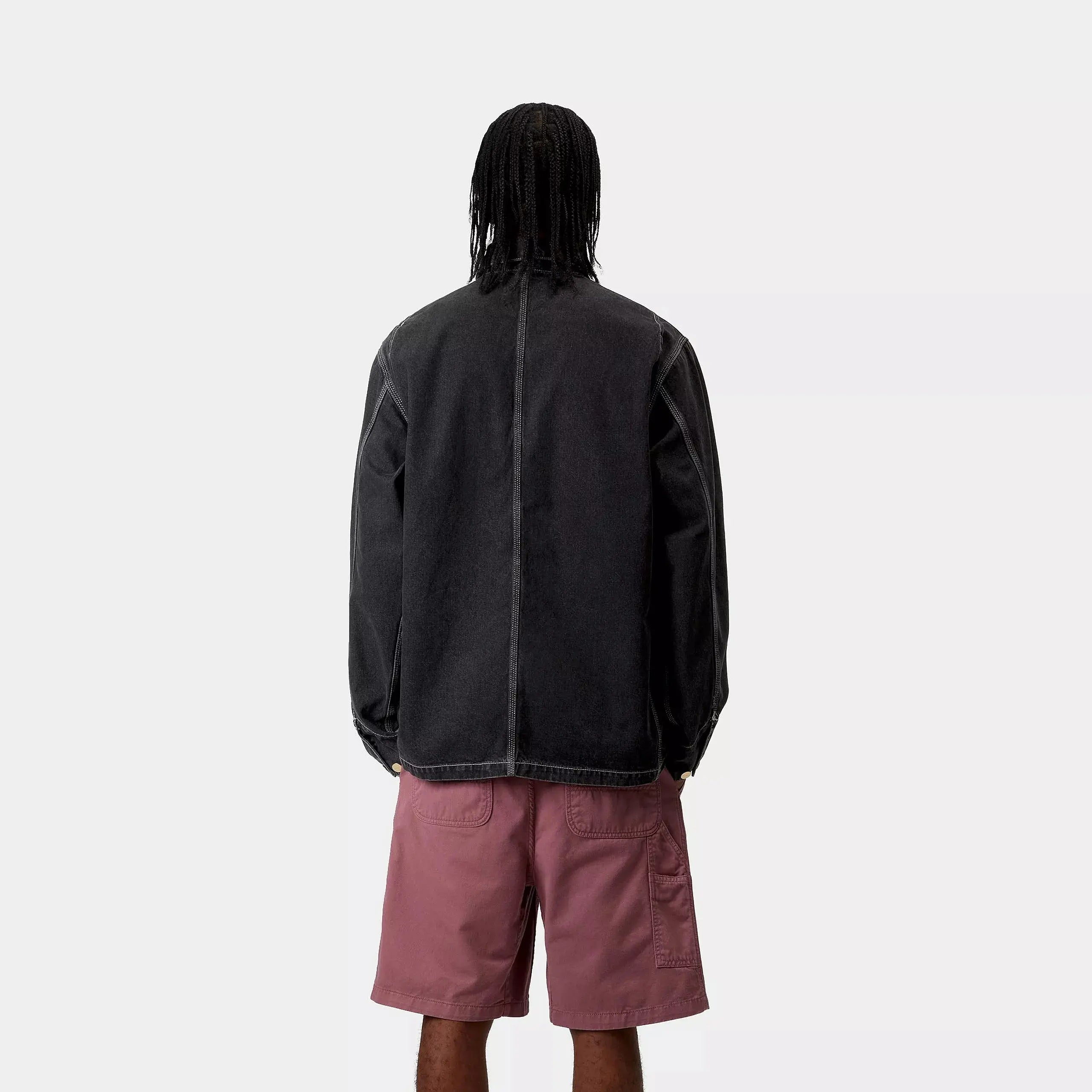 VESTE OG CHORE BLACK STONE WASHED CARHARTT WIP -  Klubb