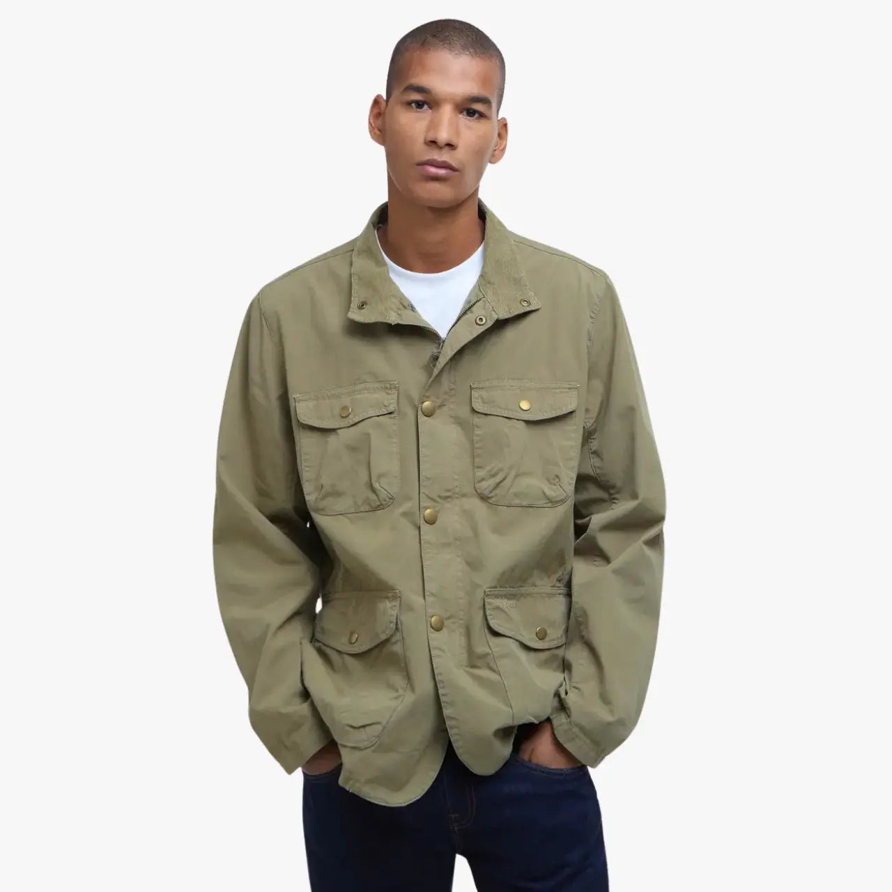BARBOUR -  VESTE OGSTON CASUAL OLIVE -  Klubb
