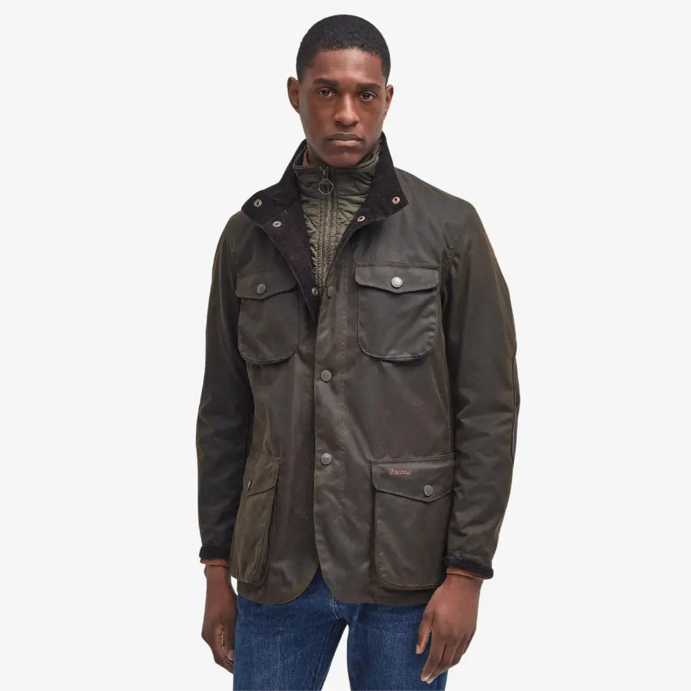 VESTE OGSTON - OLIVE BARBOUR -  Klubb