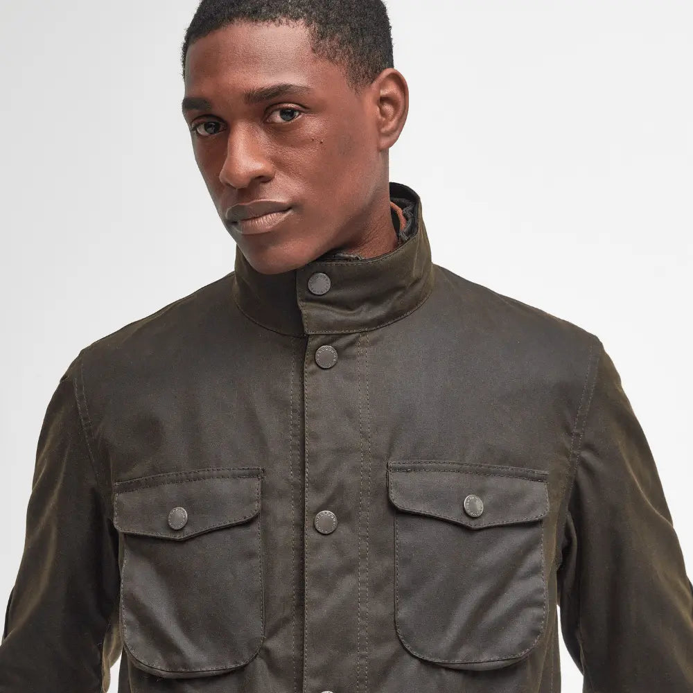 VESTE OGSTON - OLIVE BARBOUR -  Klubb
