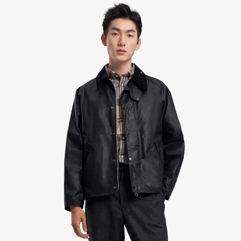 VESTE OS TRANSPORT - BLACK BARBOUR -  Klubb