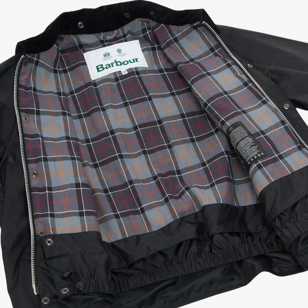 VESTE OS TRANSPORT - BLACK BARBOUR -  Klubb