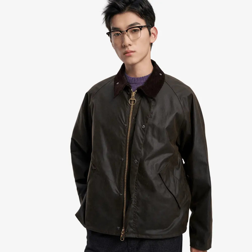 VESTE OS TRANSPORT - OLIVE BARBOUR -  Klubb