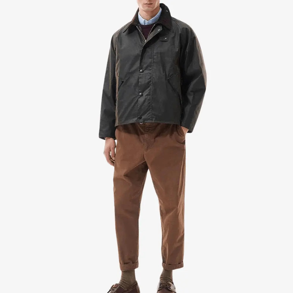 VESTE OS TRANSPORT - OLIVE BARBOUR -  Klubb