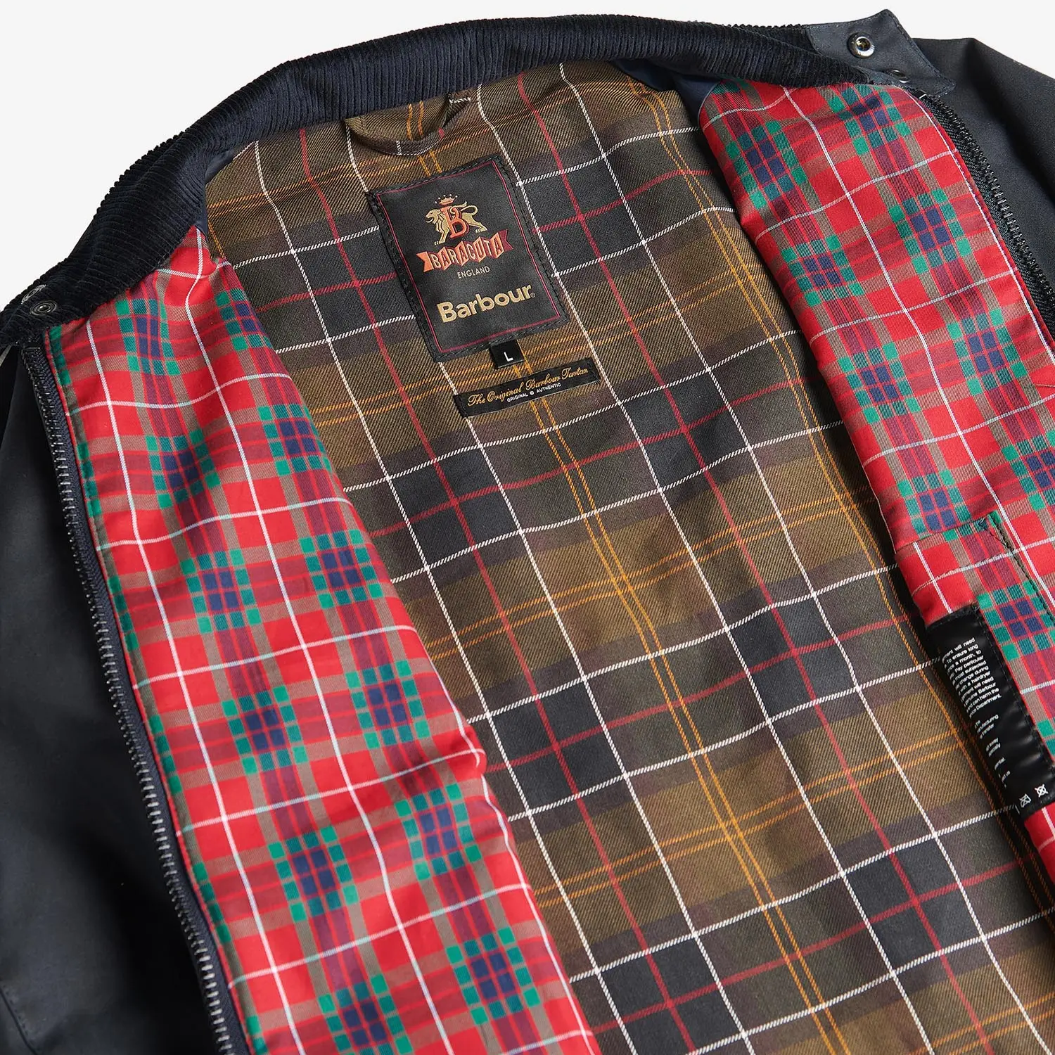 BARBOUR x BARACUTA -  VESTE PORTON - NAVY -  Klubb