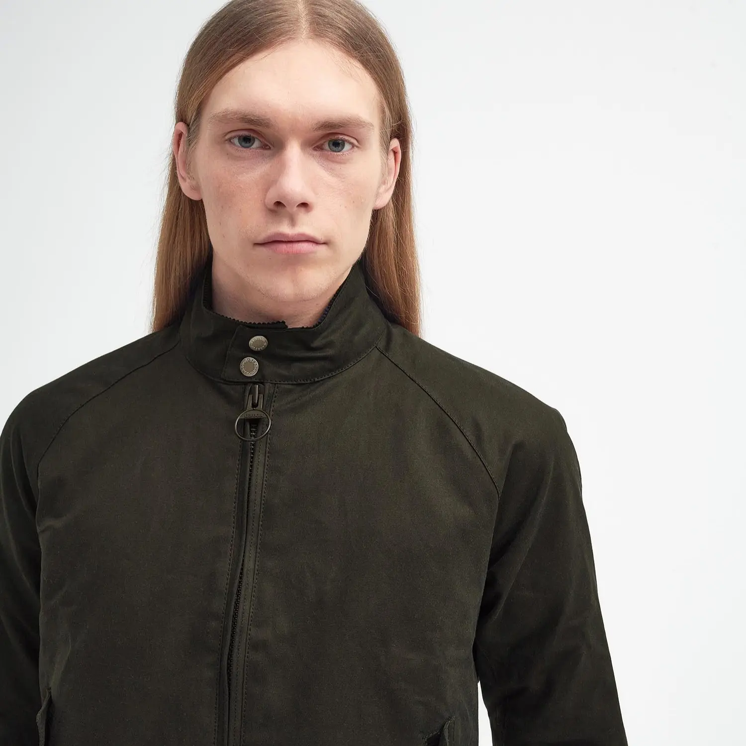 BARBOUR x BARACUTA -  VESTE PORTON - OLIVE -  Klubb