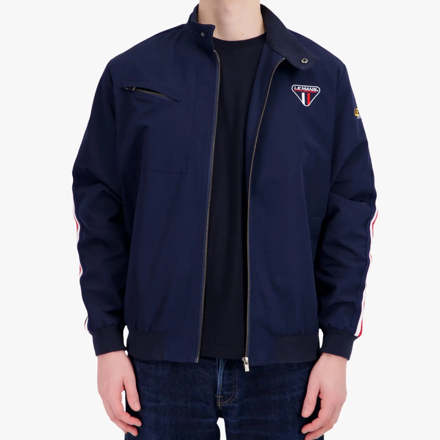 VESTE RACING NAVY STEVE MCQUEEN LE MANS -  Klubb