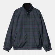 CARHARTT WIP -  VESTE RÉVERSIBLE PLANER CHECK BLEU -  Klubb