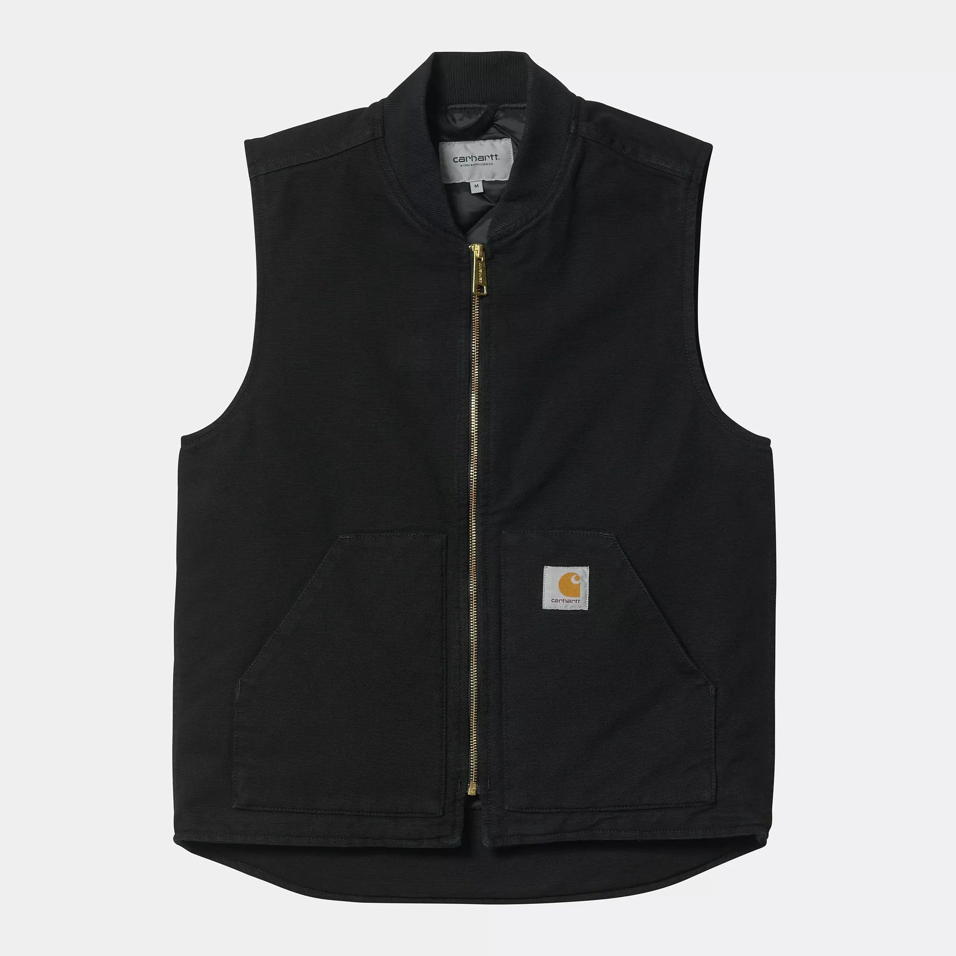 CARHARTT WIP VESTE SANS MANCHES BLACK RINSED – Klubb