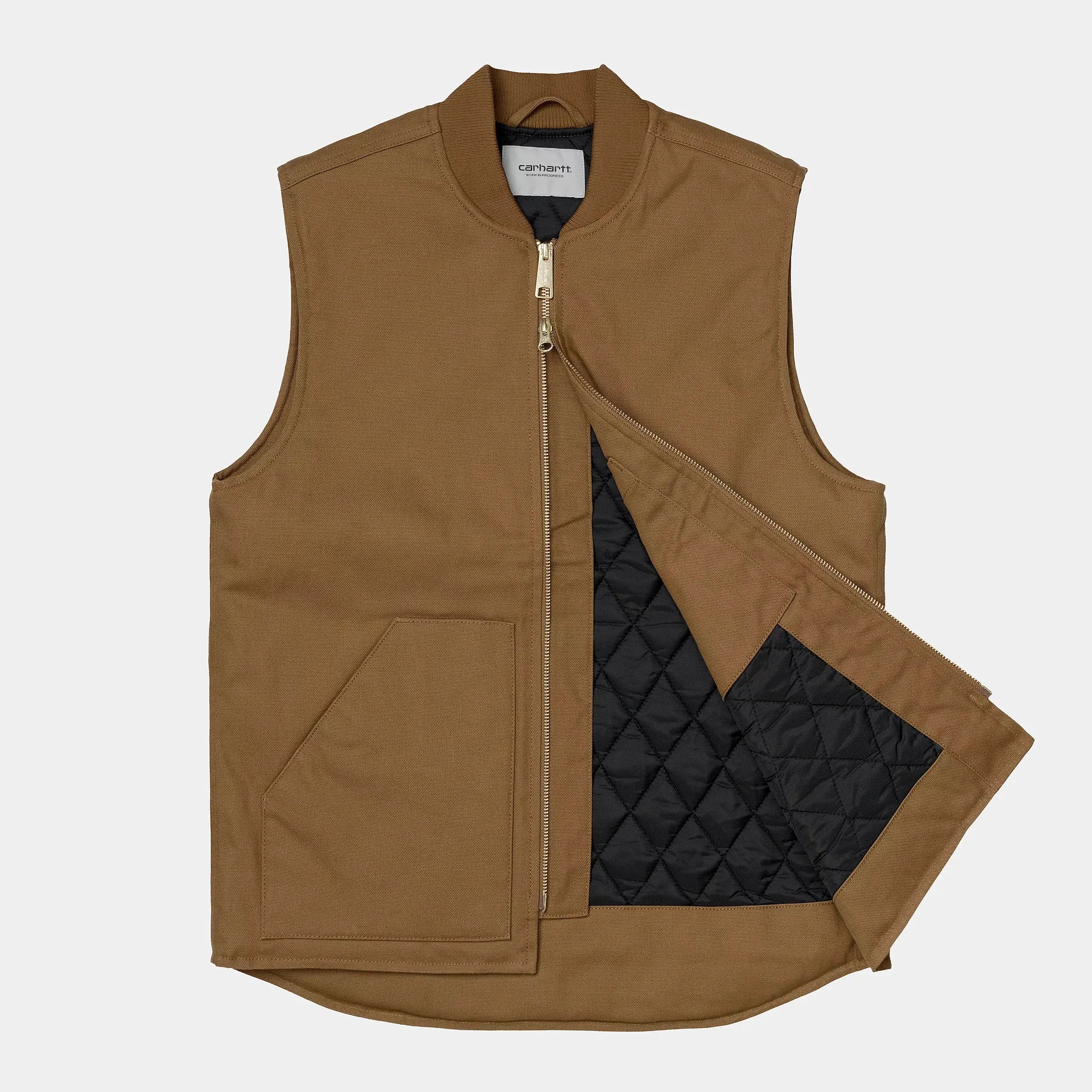 VESTE SANS MANCHES - BROWN RIGID CARHARTT WIP -  Klubb
