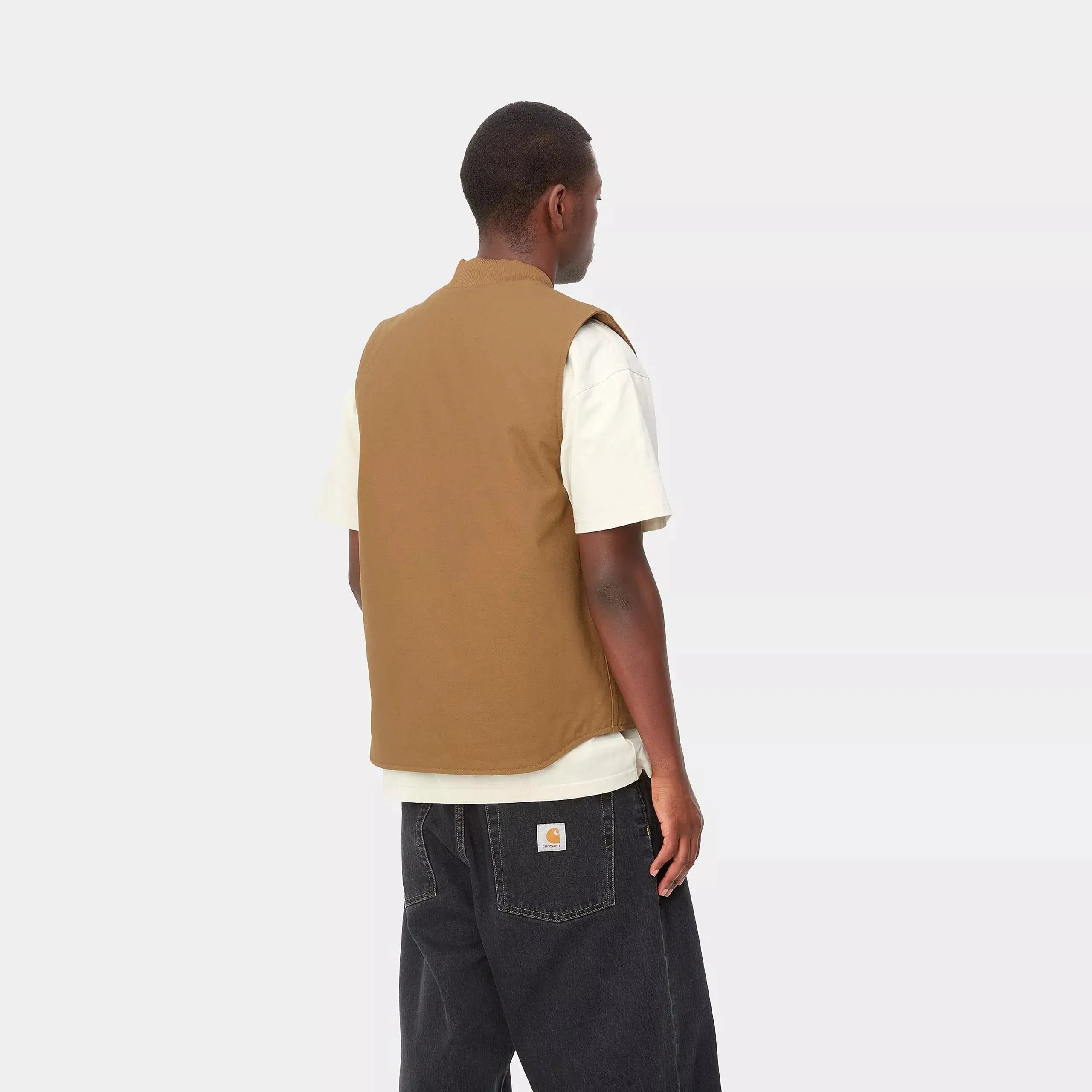 VESTE SANS MANCHES - BROWN RIGID CARHARTT WIP -  Klubb