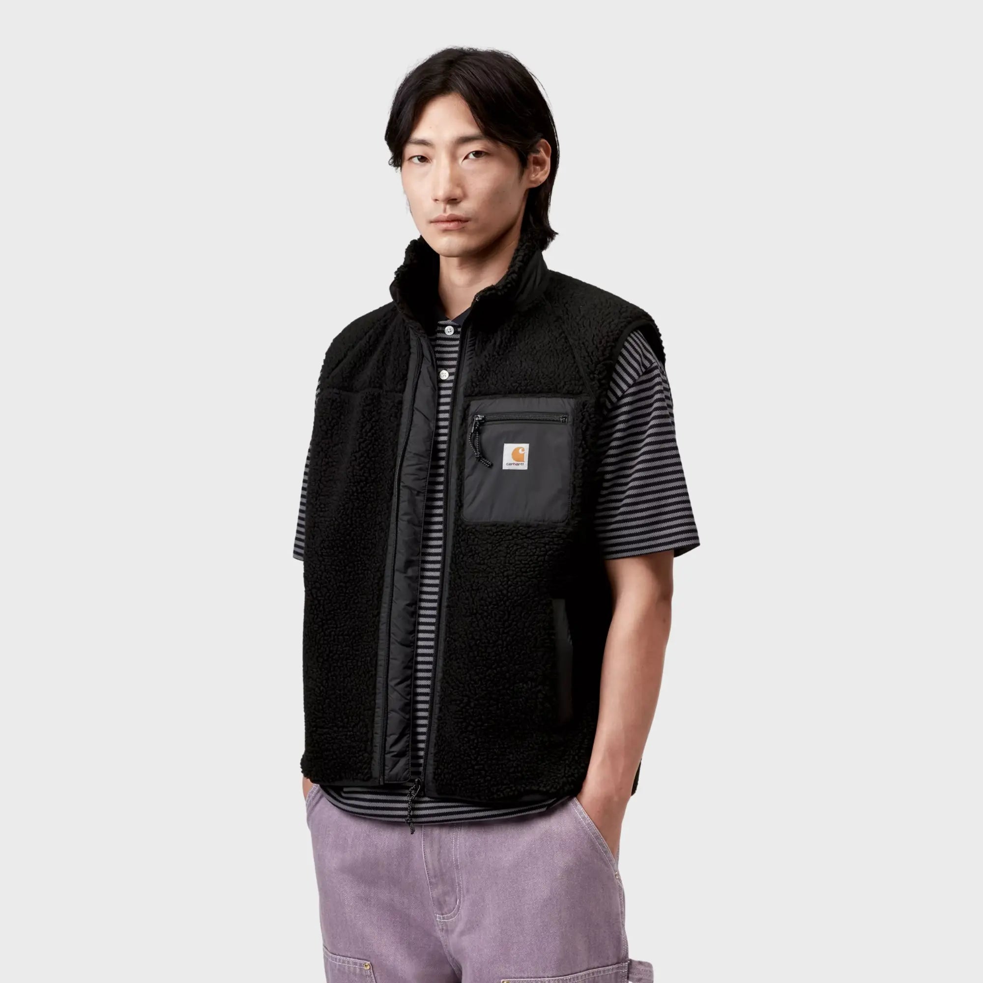 VESTE SANS MANCHES PRENTIS - BLACK