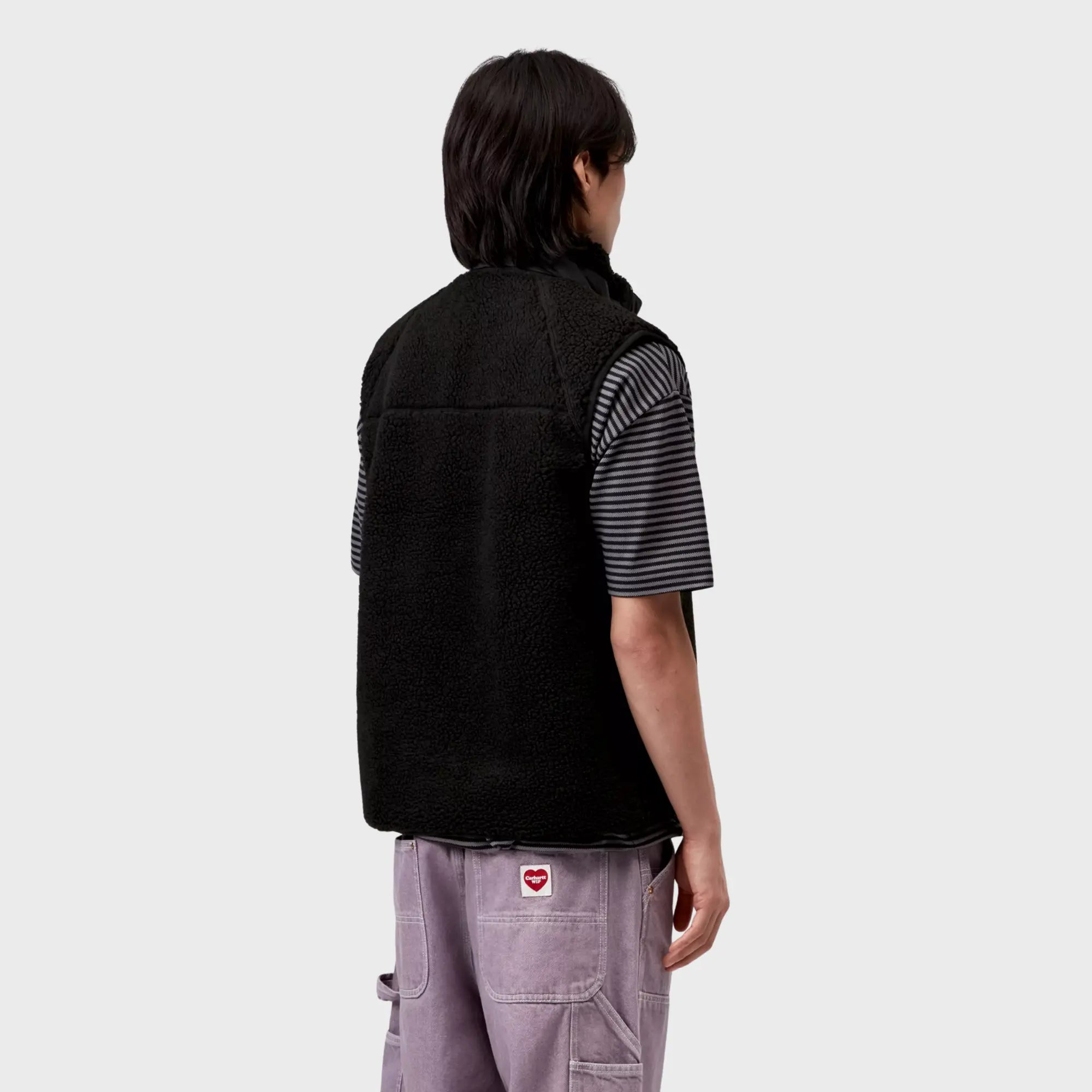 VESTE SANS MANCHES PRENTIS - BLACK