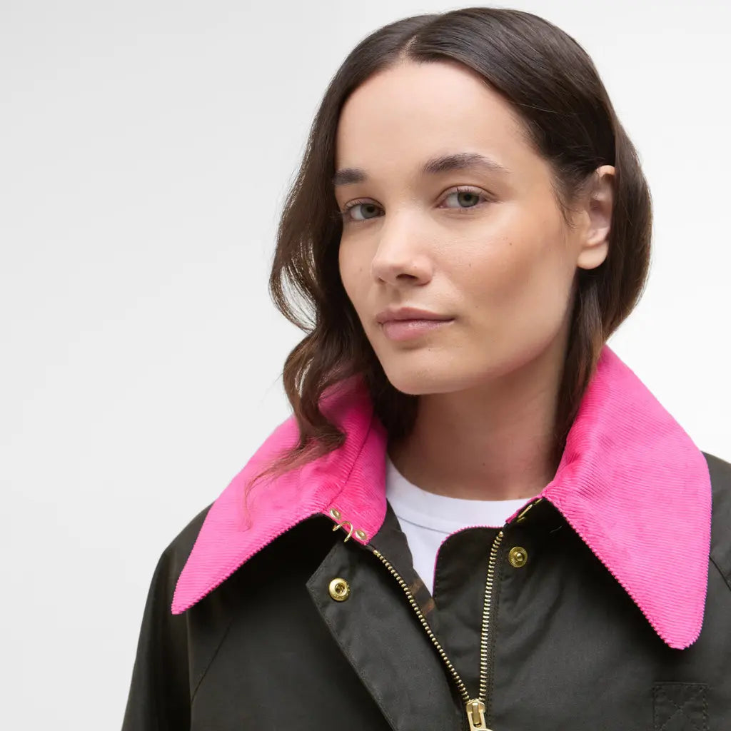 BARBOUR -  VESTE SPEY ICONS ROSE -  Klubb