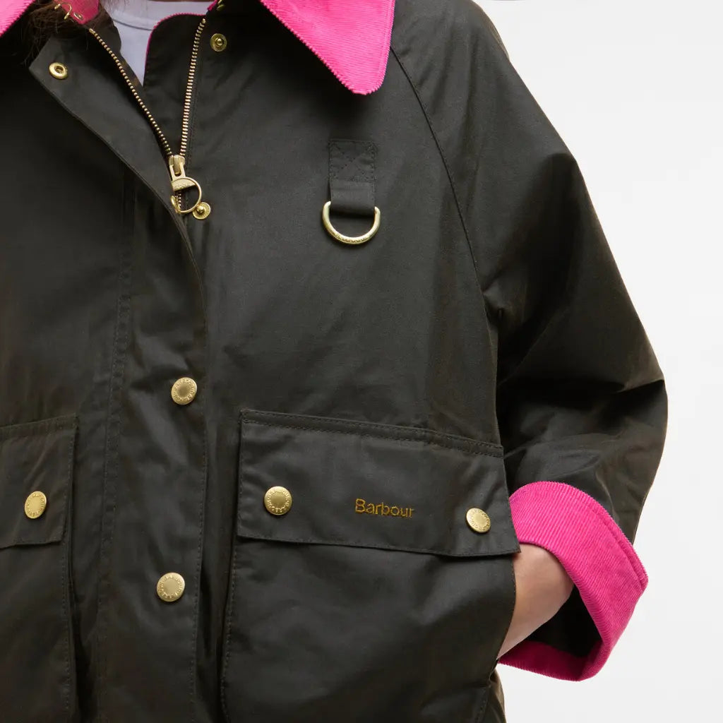 BARBOUR -  VESTE SPEY ICONS ROSE -  Klubb