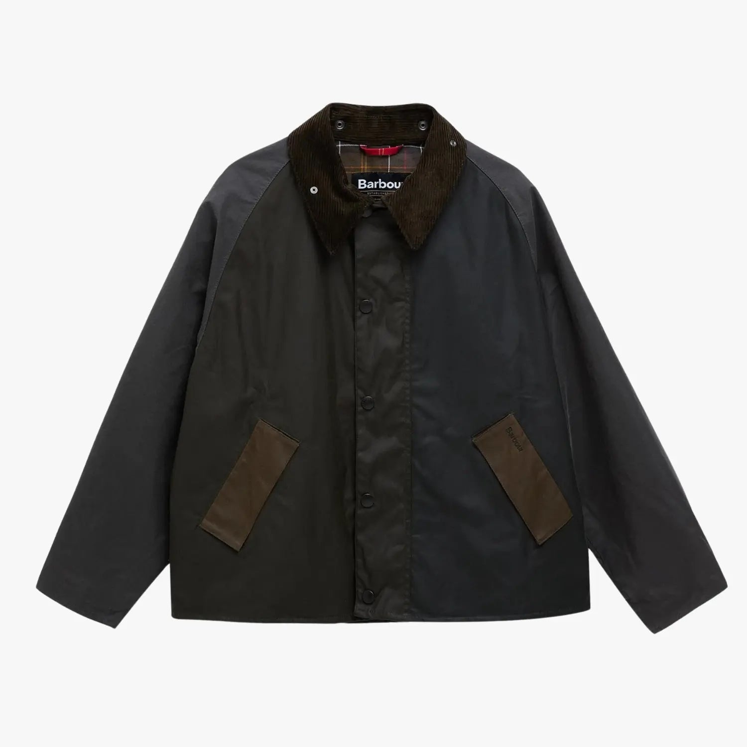 BARBOUR -  VESTE TRANSPORT PATCHWORK SAGE -  Klubb