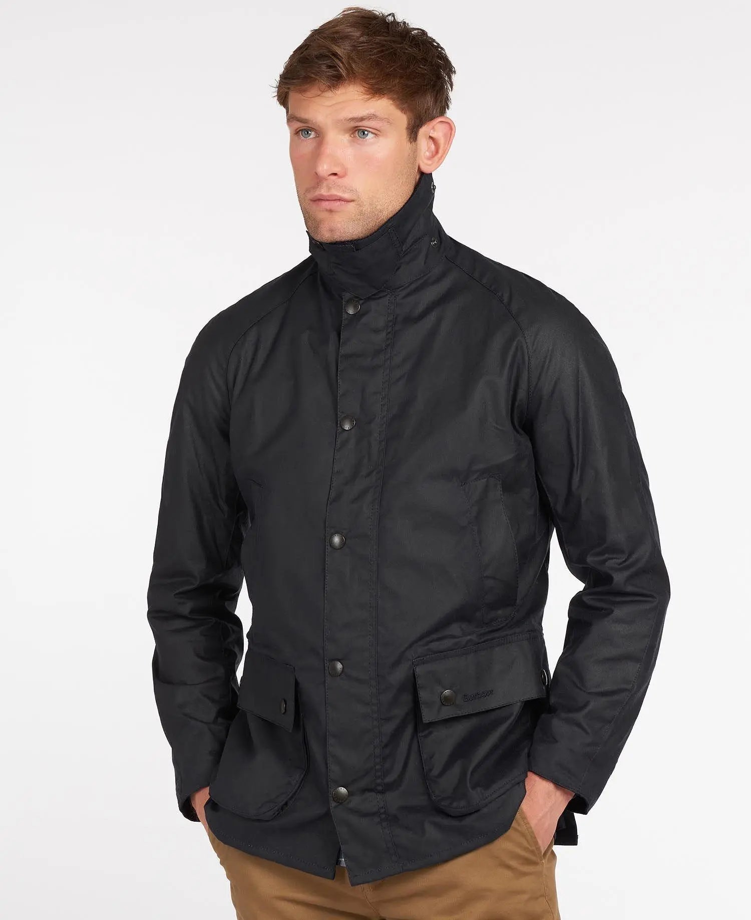 JACKET WAX ASHBY NAVY