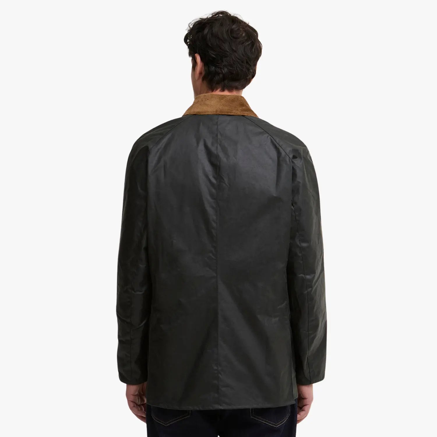 BARBOUR -  VESTE WAX FESTIVE ASHBY - SAGE / WINTER BERRY -  Klubb