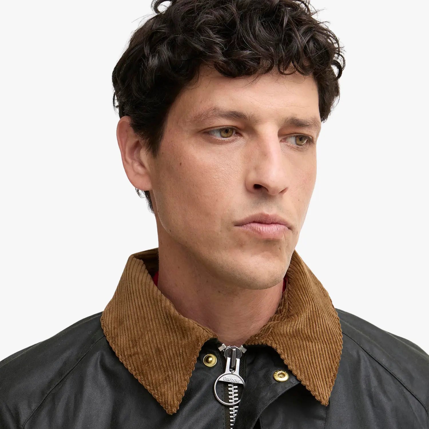 BARBOUR -  VESTE WAX FESTIVE ASHBY - SAGE / WINTER BERRY -  Klubb