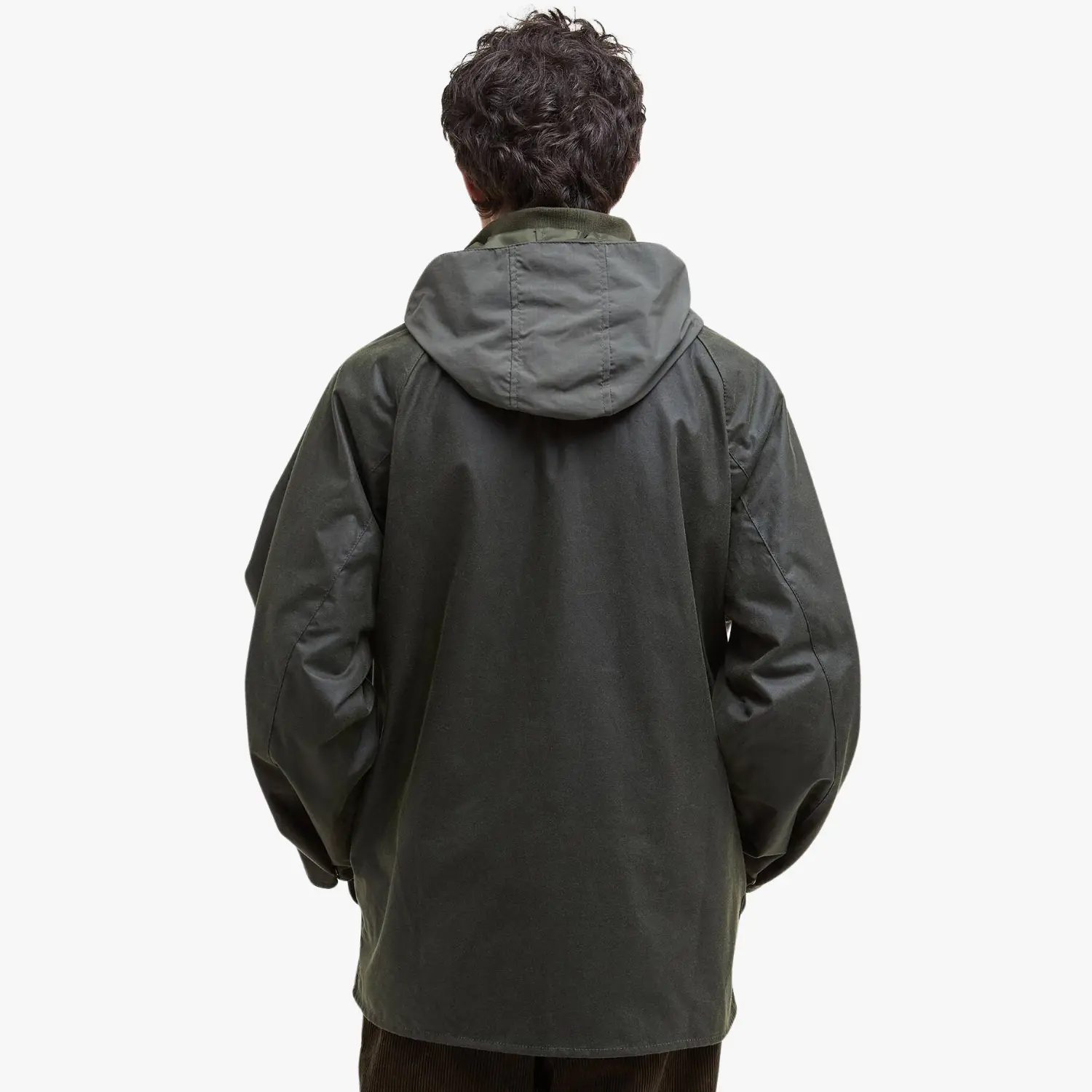 BARBOUR -  VESTE WAX MODIFIED SOLWAY - OLIVE -  Klubb