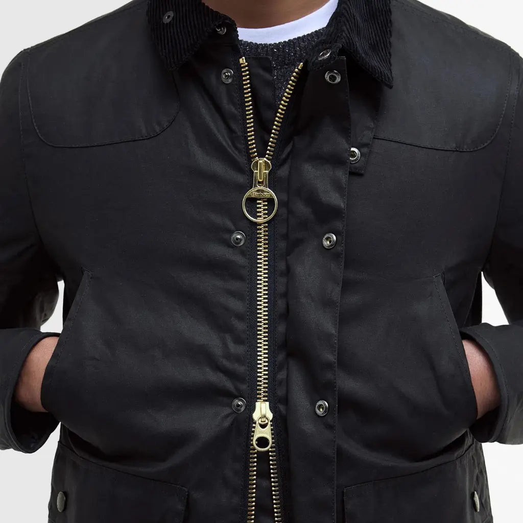 BARBOUR -  VESTE WAX REELIN NAVY -  Klubb