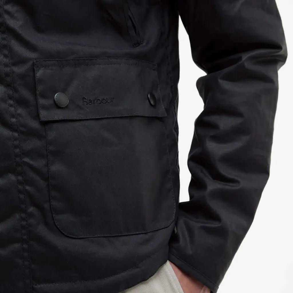 BARBOUR -  VESTE WAX REELIN NAVY -  Klubb