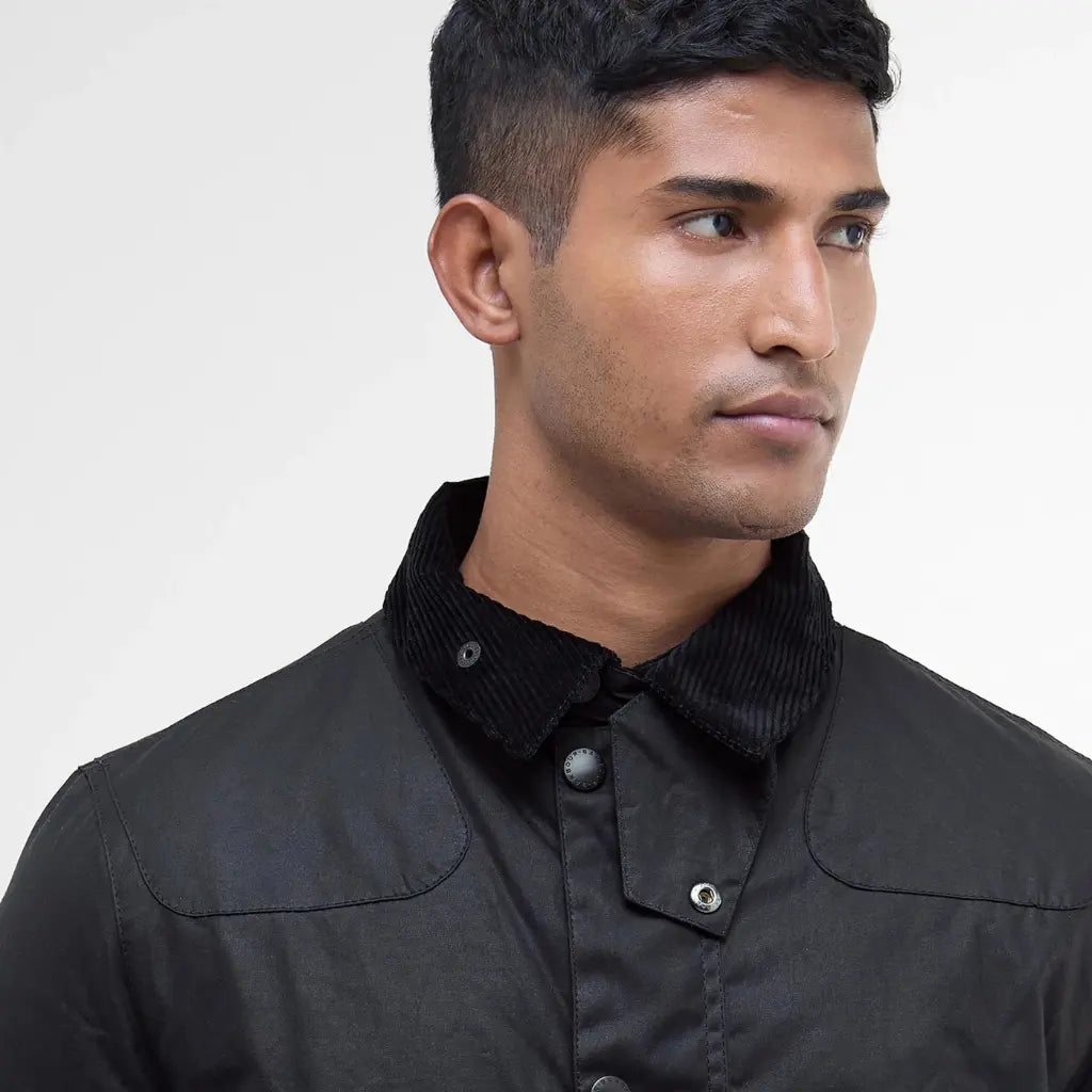 BARBOUR -  VESTE WAX REELIN NAVY -  Klubb