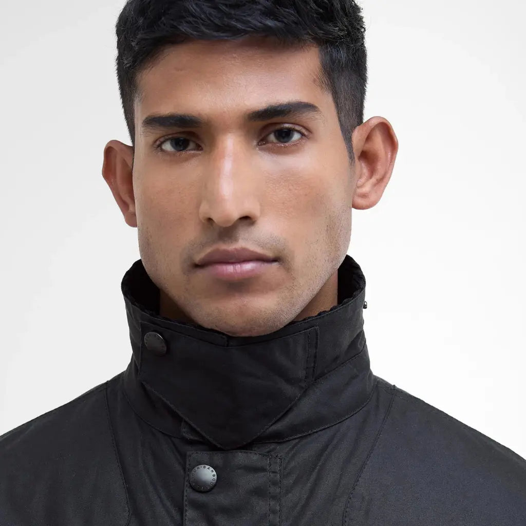 BARBOUR -  VESTE WAX REELIN NAVY -  Klubb