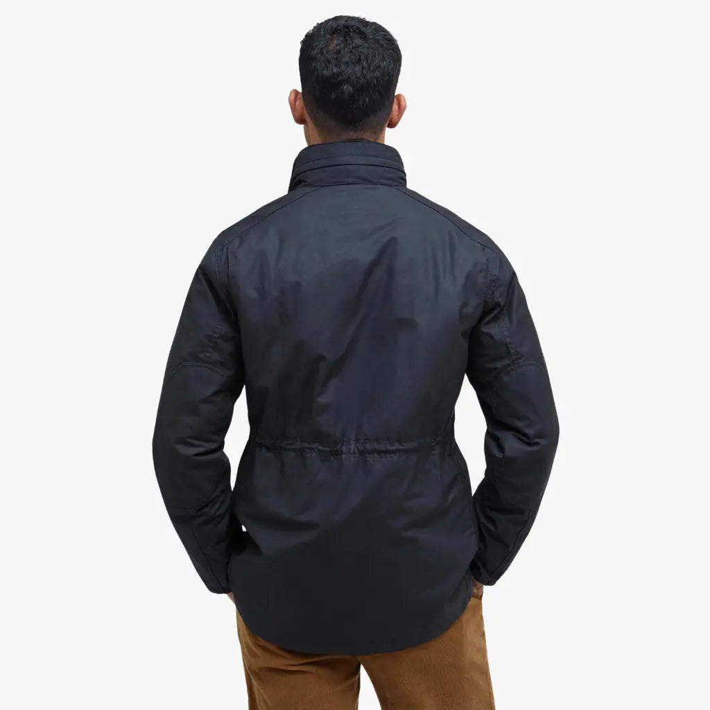 BARBOUR -  VESTE WAX SAPPER NOIR -  Klubb