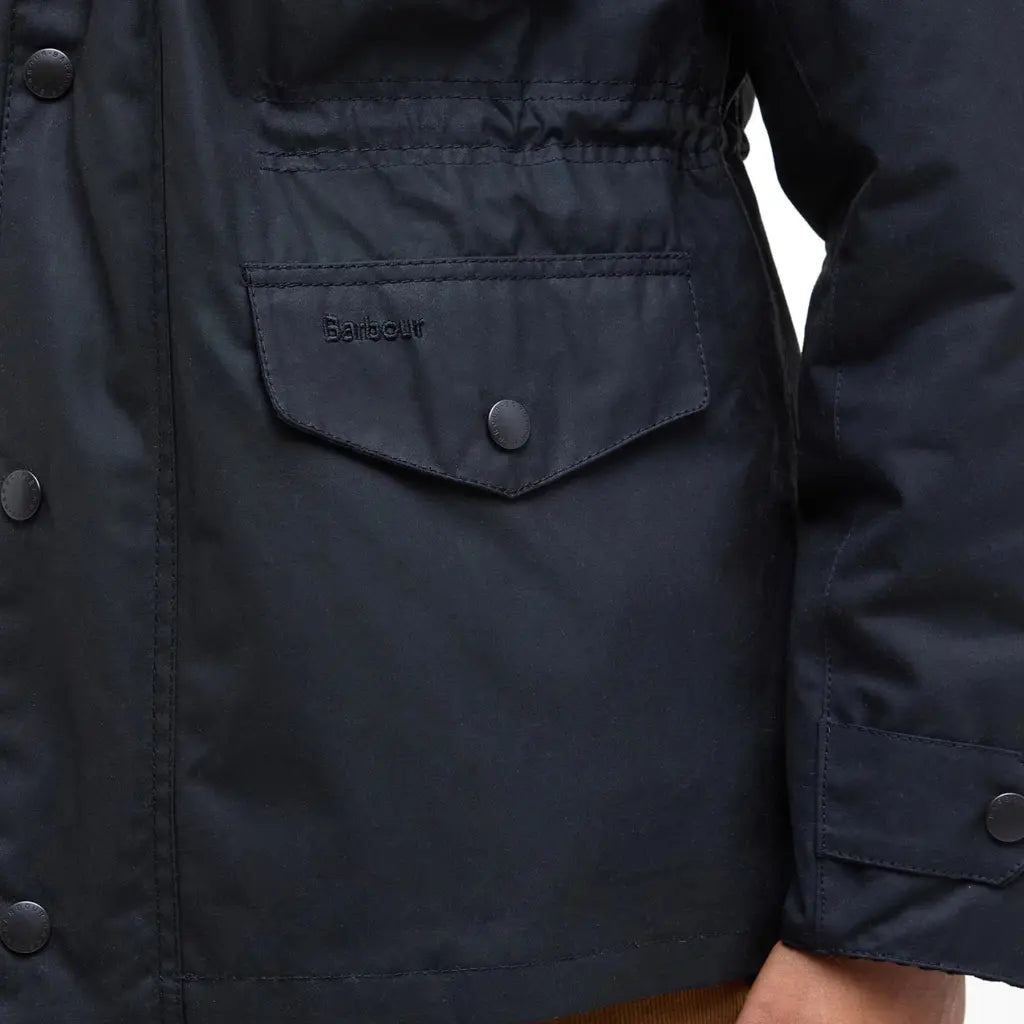 BARBOUR -  VESTE WAX SAPPER NOIR -  Klubb