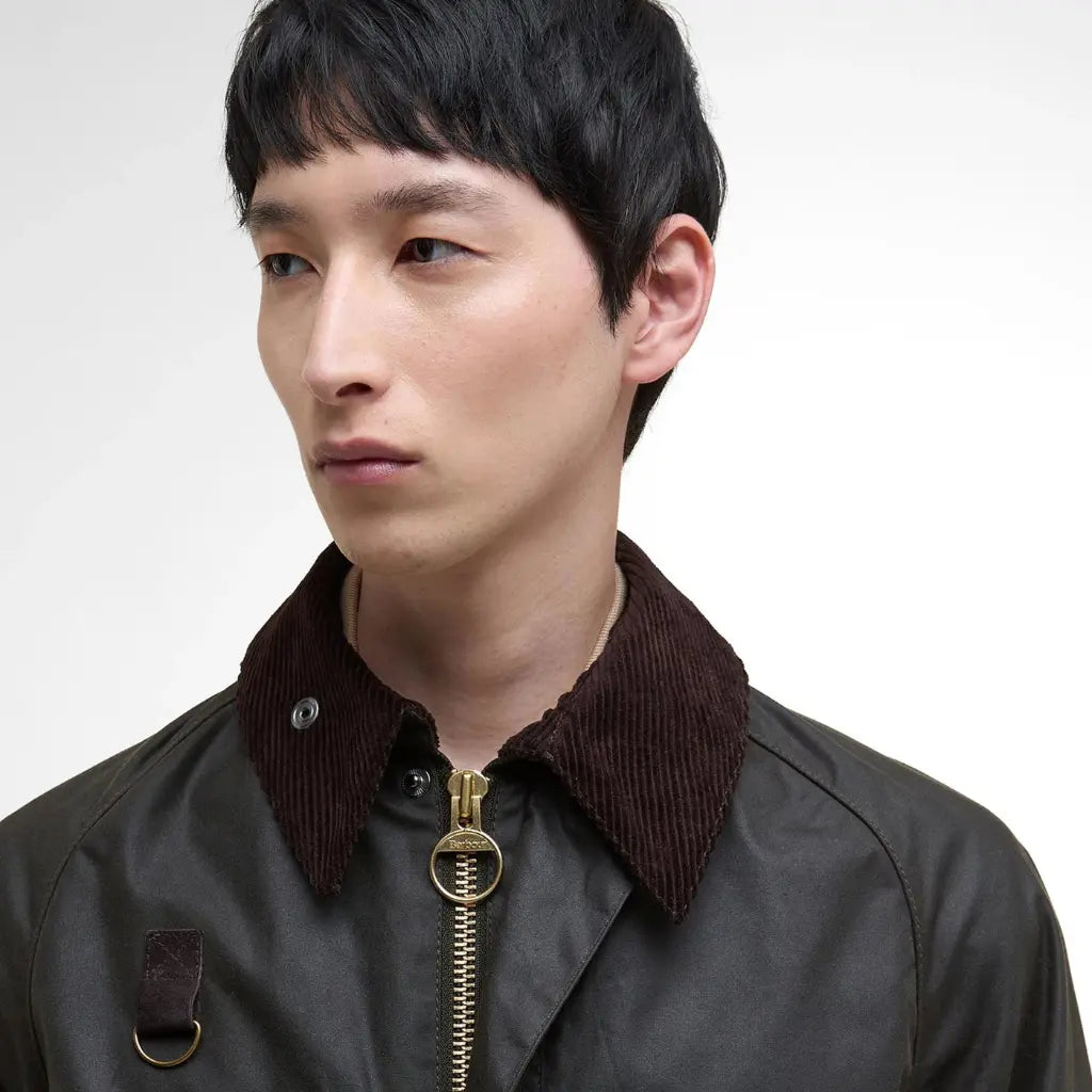 BARBOUR -  VESTE WAX SPEY OLIVE -  Klubb
