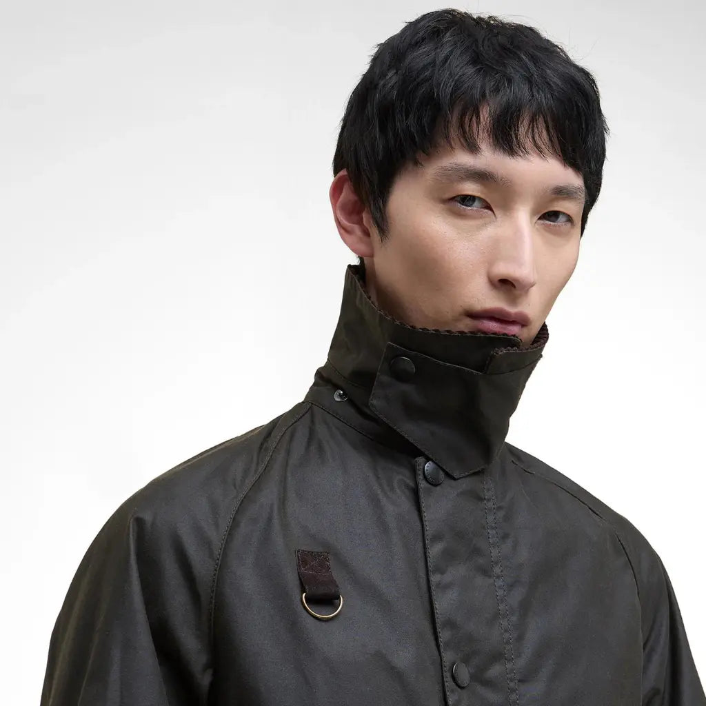 BARBOUR -  VESTE WAX SPEY OLIVE -  Klubb