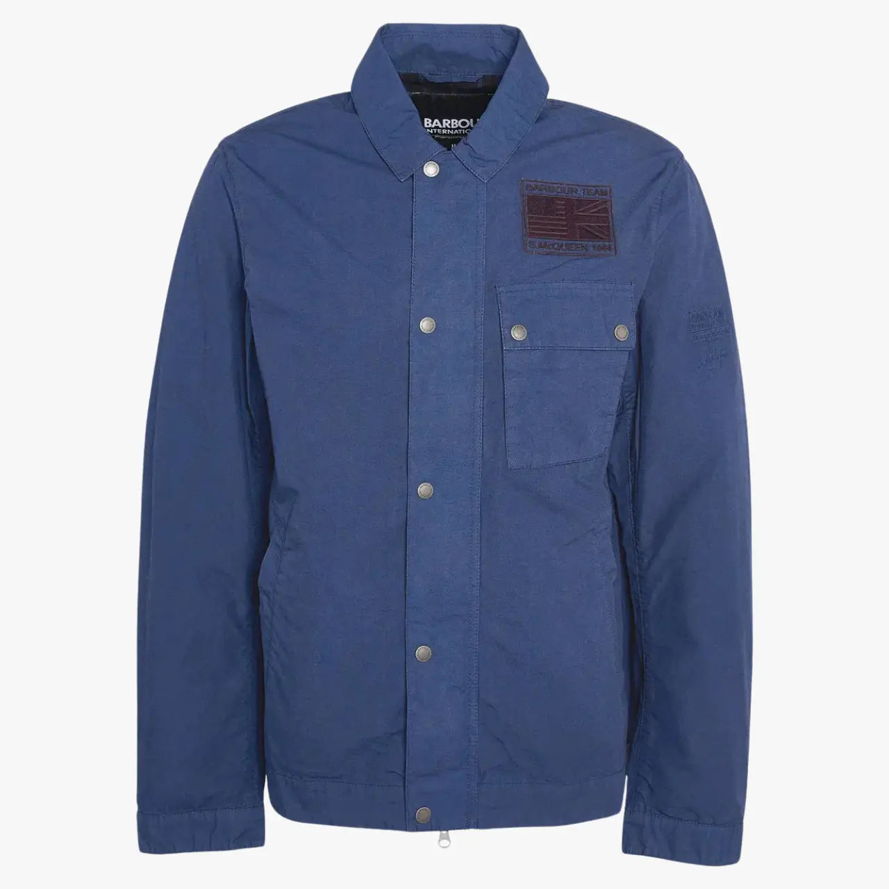 BARBOUR INTERNATIONAL -  VESTE WORKER STEVE MCQUEEN BLUE -  Klubb