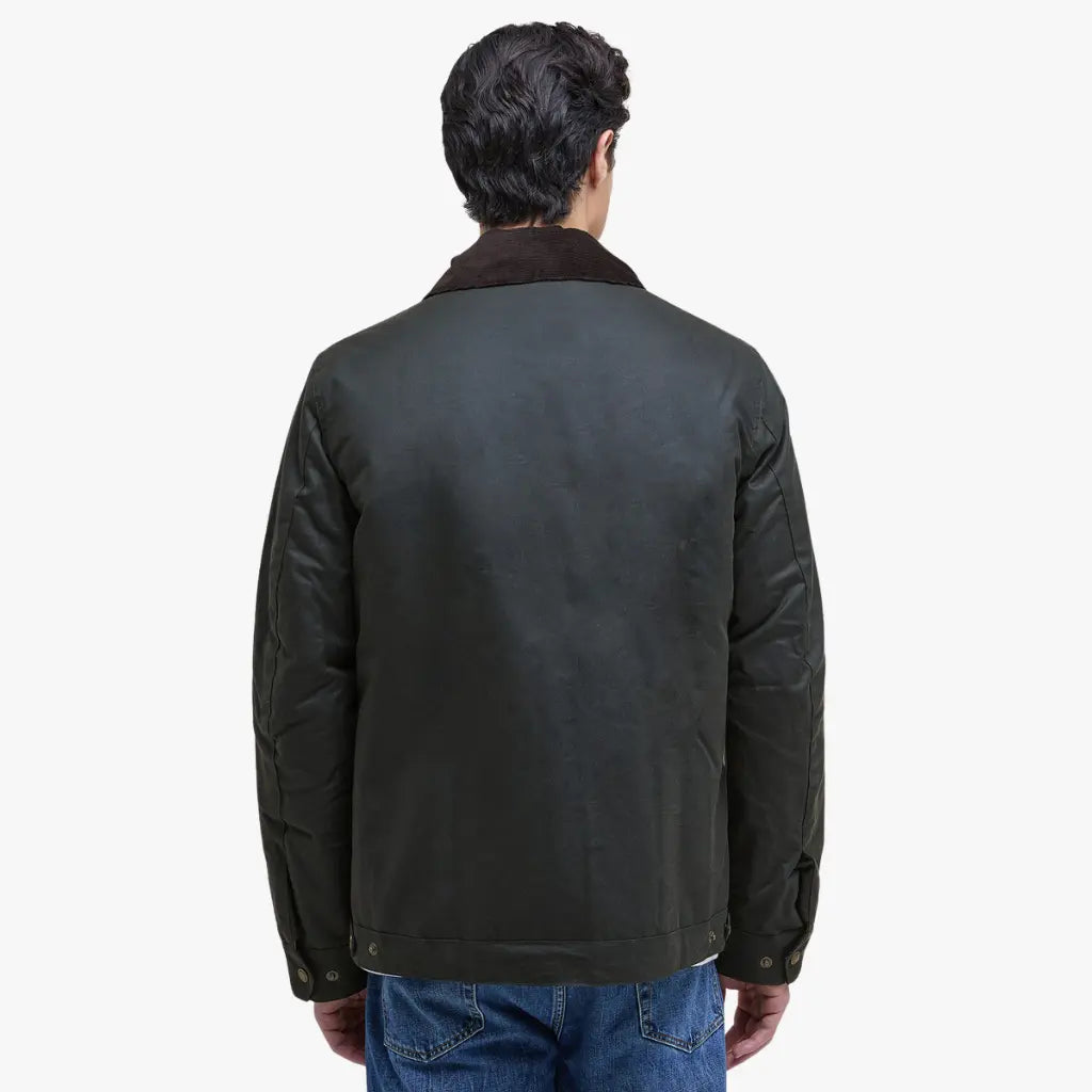 BARBOUR INTERNATIONAL -  VESTE WORKERS WAX STEVE MCQUEEN SAGE -  Klubb