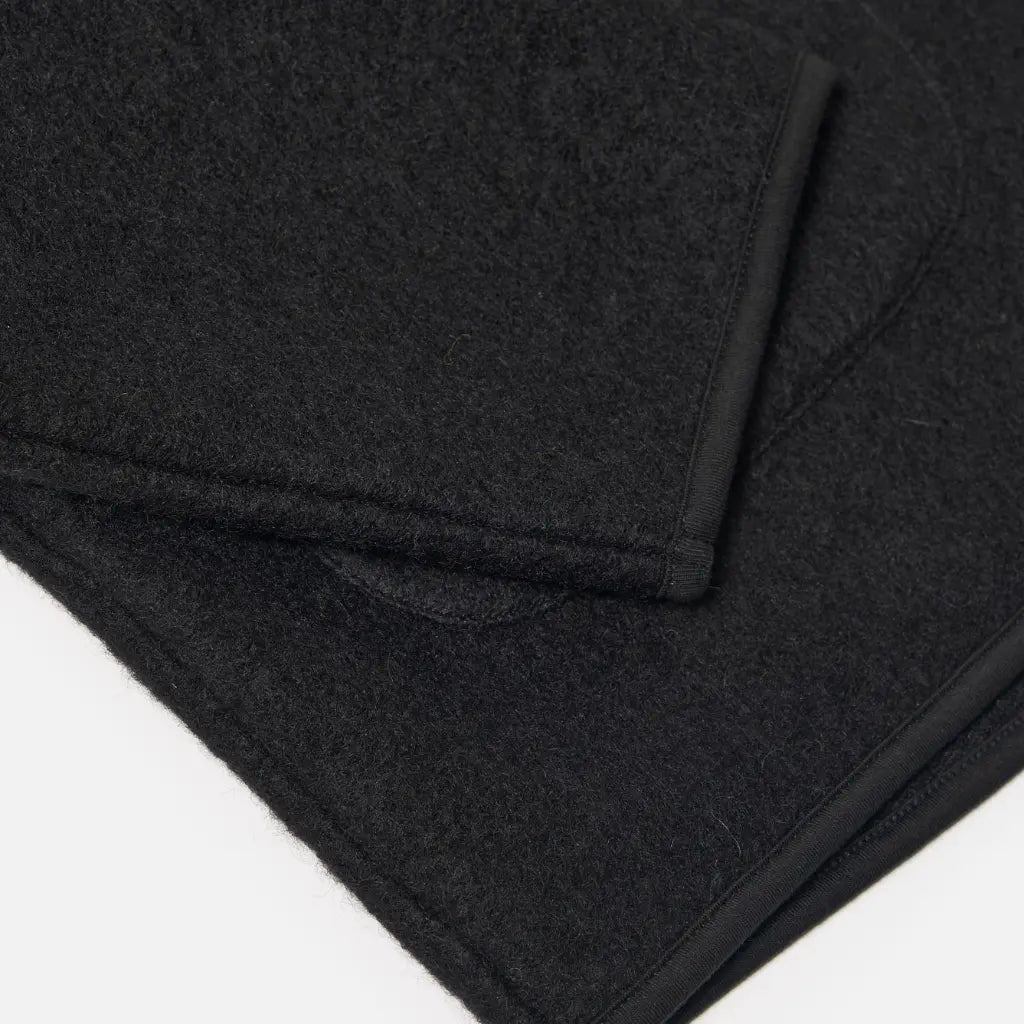 UNIVERSAL WORKS -  VESTE ZIP LINER LAINE BLACK -  Klubb