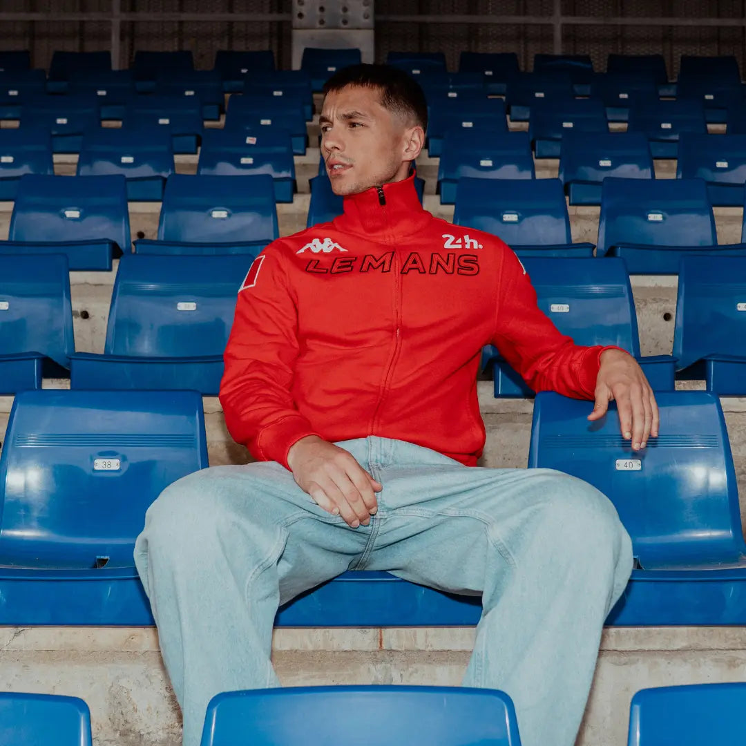 Veste Kappa Eroi 24H Le Mans rouge — vue de face