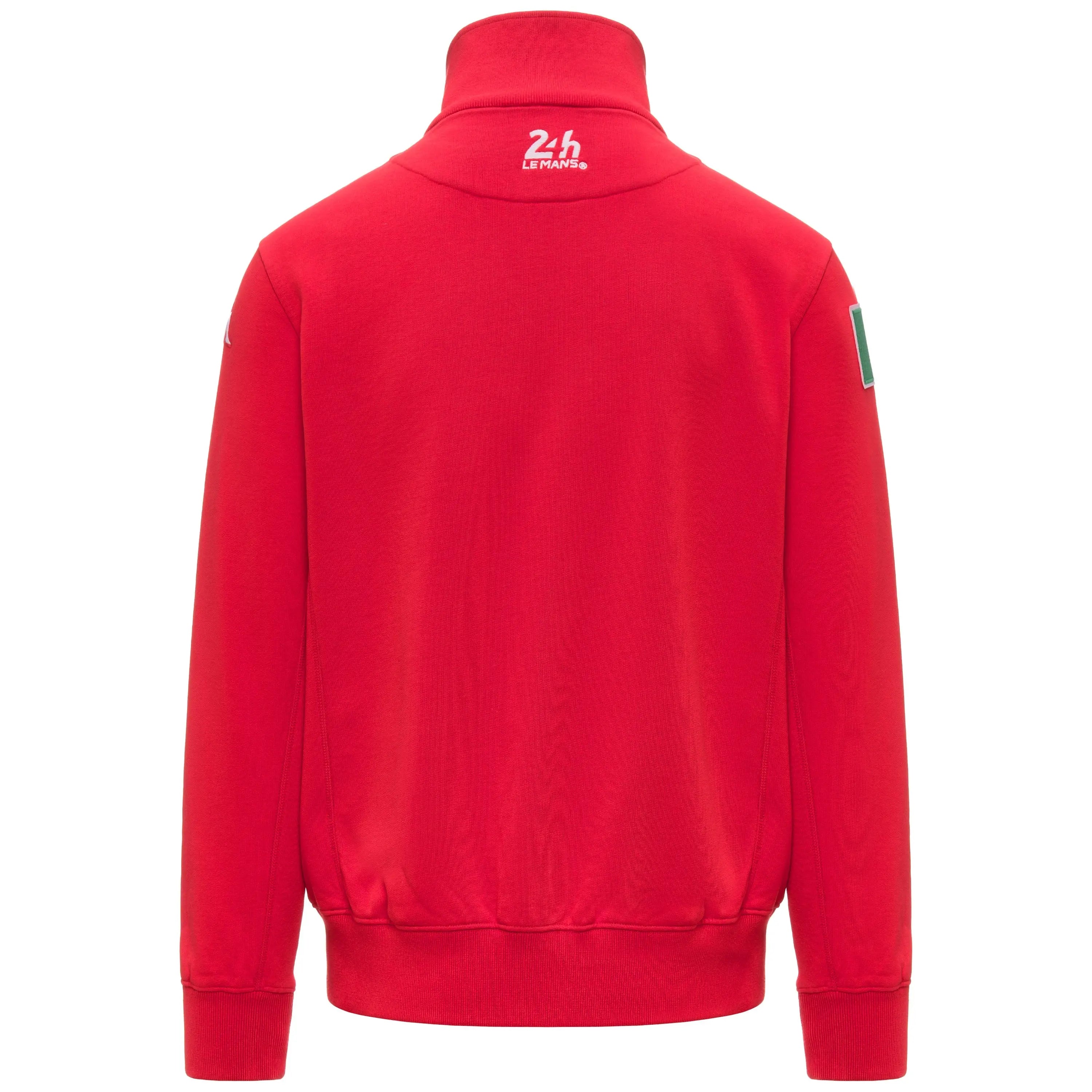 Veste Kappa Eroi 24H Le Mans rouge — vue rapprochée col