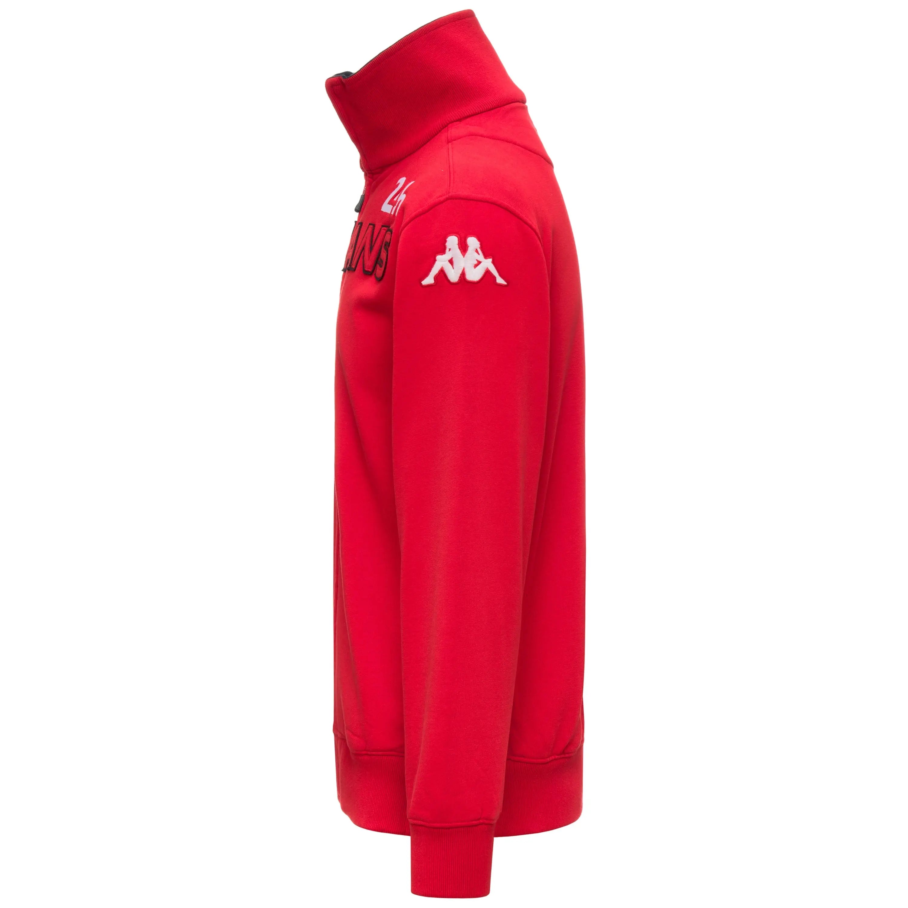 Veste Kappa Eroi 24H Le Mans rouge — détail manche