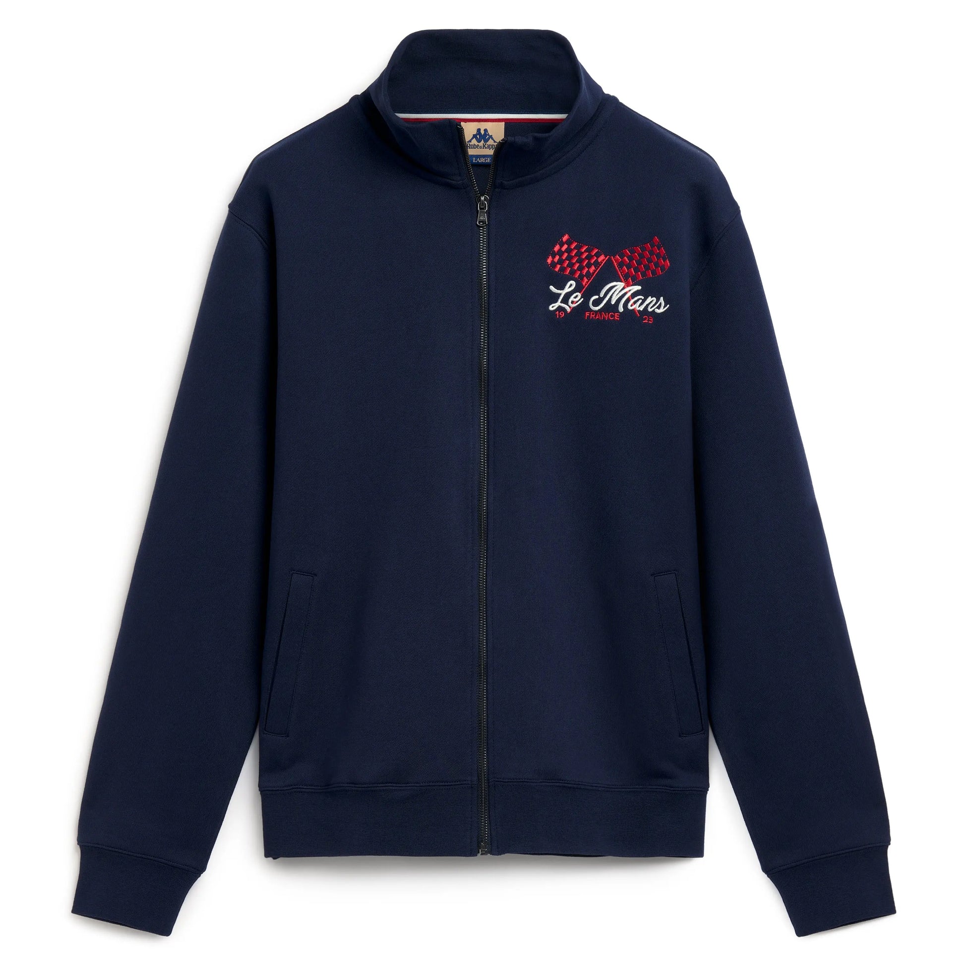 Veste Kappa Louda 24H Le Mans bleu — vue de dos