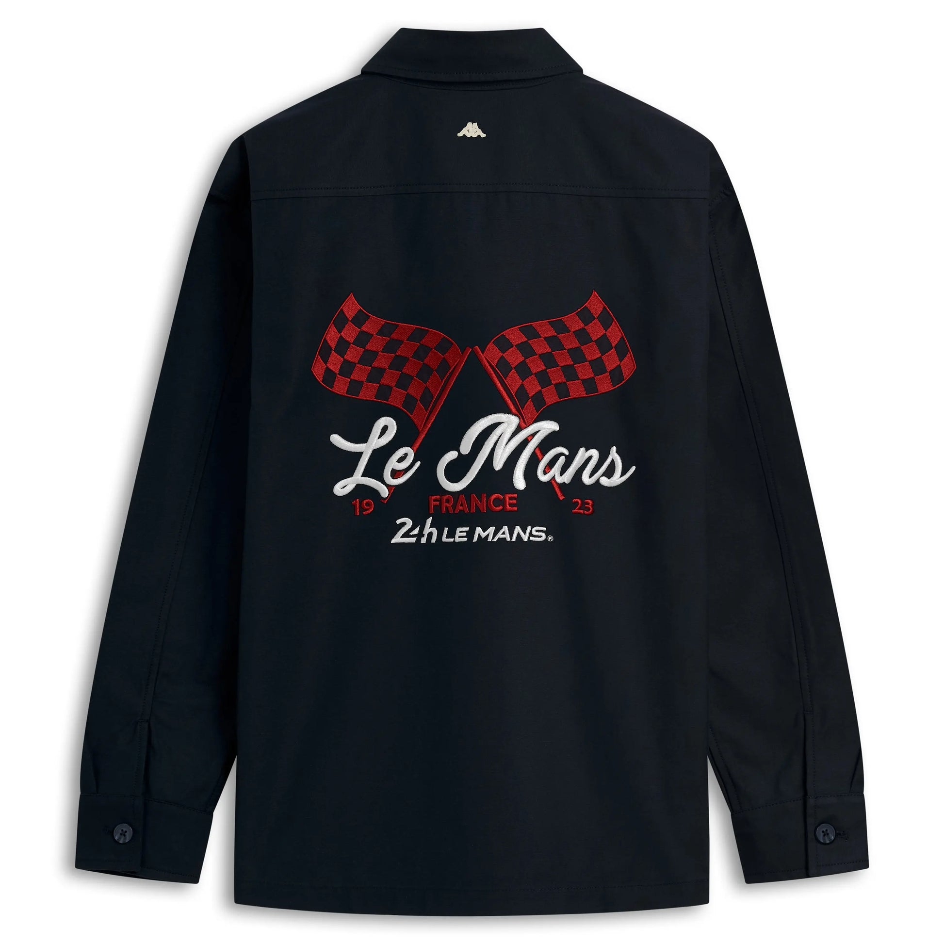 Veste Kappa Prust 24H Le Mans bleu — détail manche