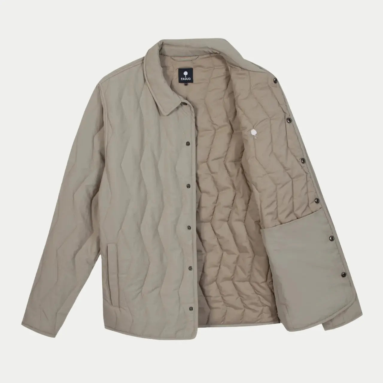 Veste Obernai Beige - Faguo - détail 3