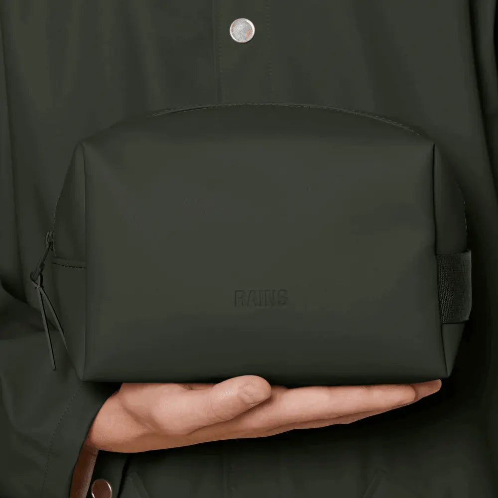 WASH BAG SMALL - GREEN RAINS -  Klubb