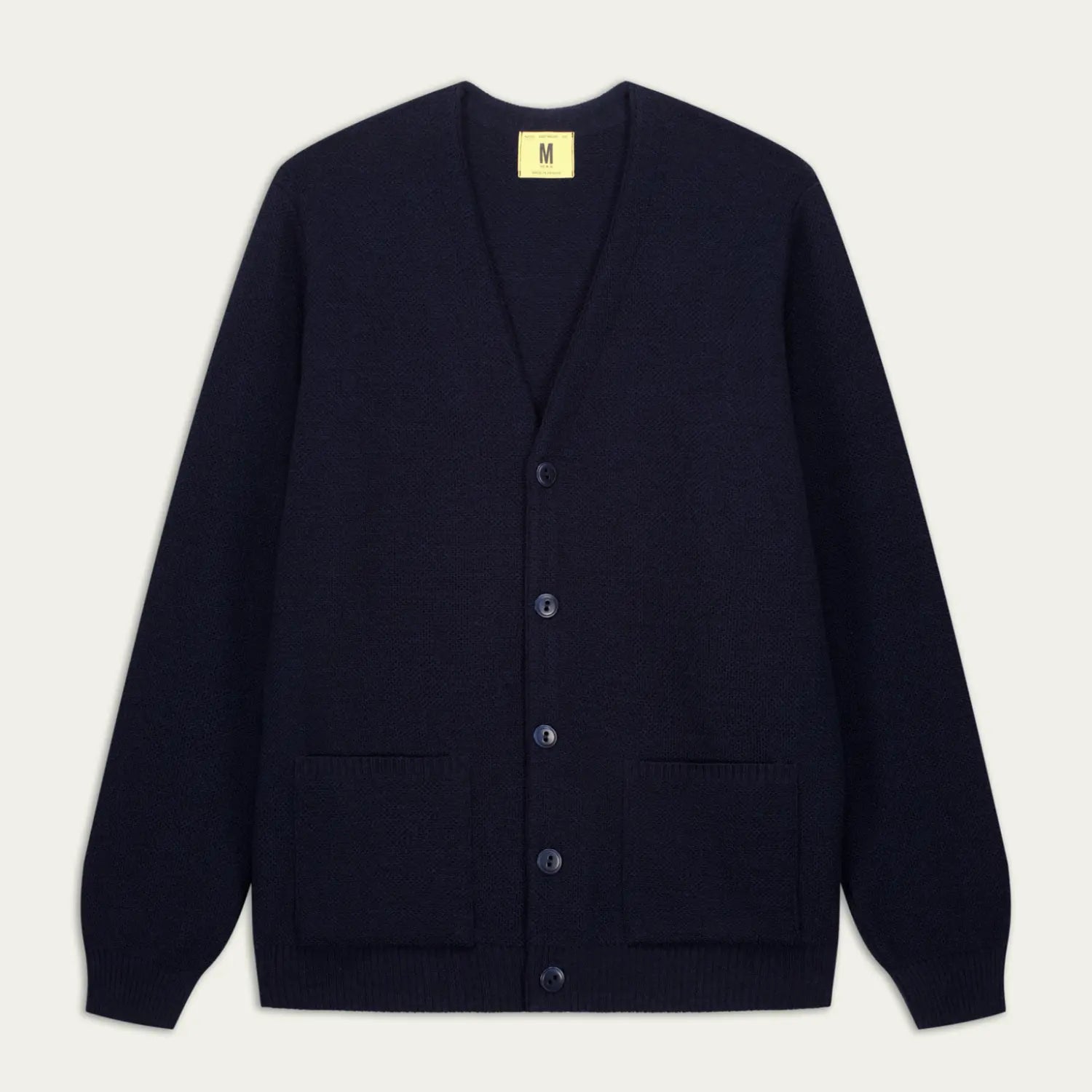 NITTO KNITWEAR -  YOURI CARDIGAN LAINE - MARINE -  Klubb