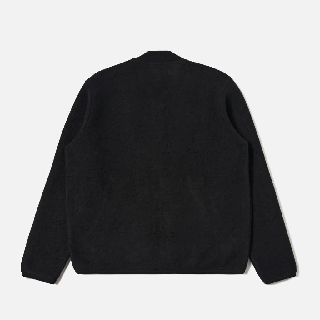 UNIVERSAL WORKS -  ZIP BOMBER BLACK -  Klubb