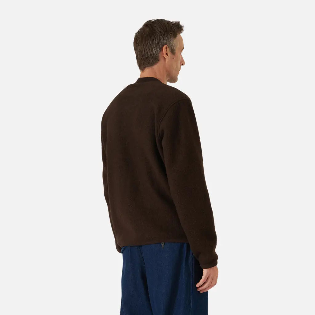 UNIVERSAL WORKS -  ZIP BOMBER BROWN -  Klubb