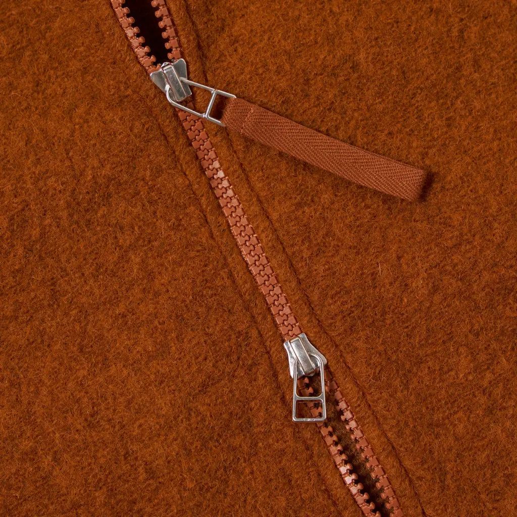UNIVERSAL WORKS -  ZIP BOMBER RUST -  Klubb