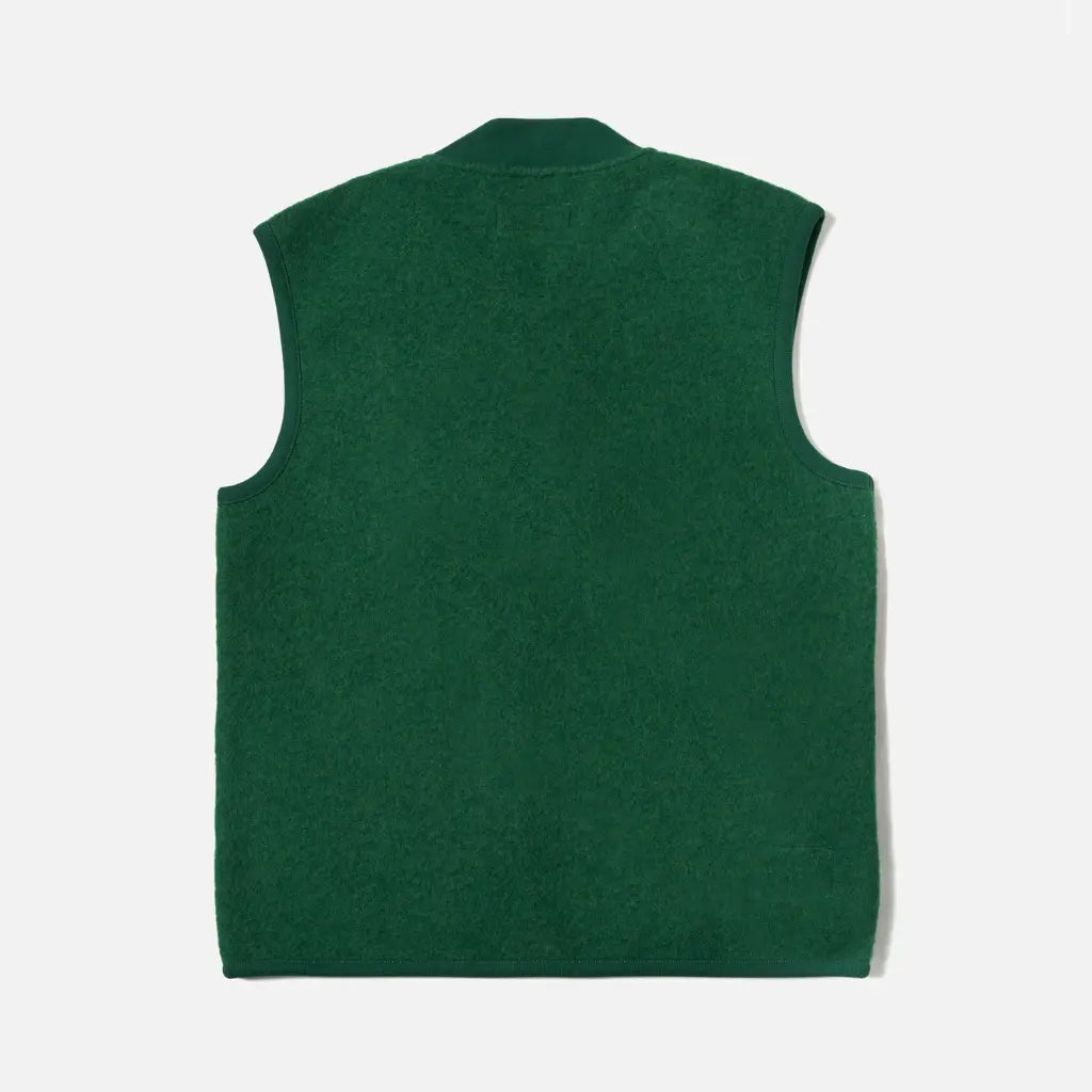 UNIVERSAL WORKS -  ZIP WAISTCOAT GREEN -  Klubb