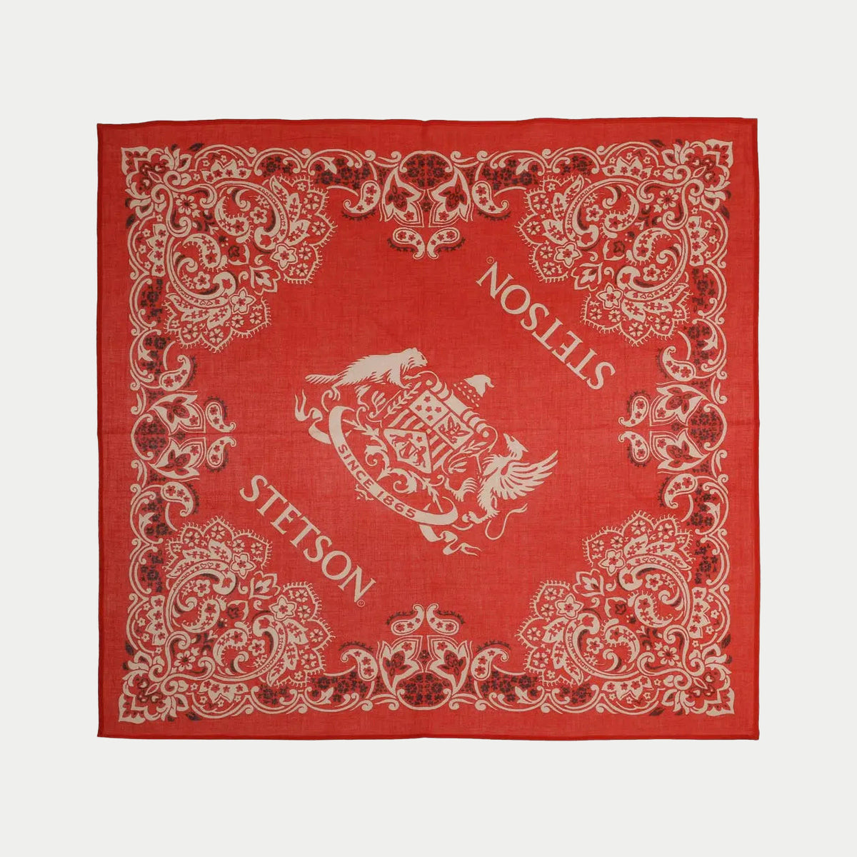 Bandana Paisley - Rouge - Stetson