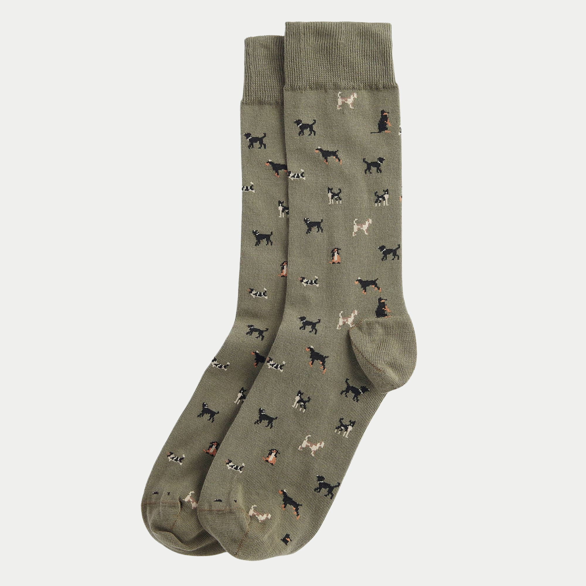 Chaussettes Mavin Chien - Olive