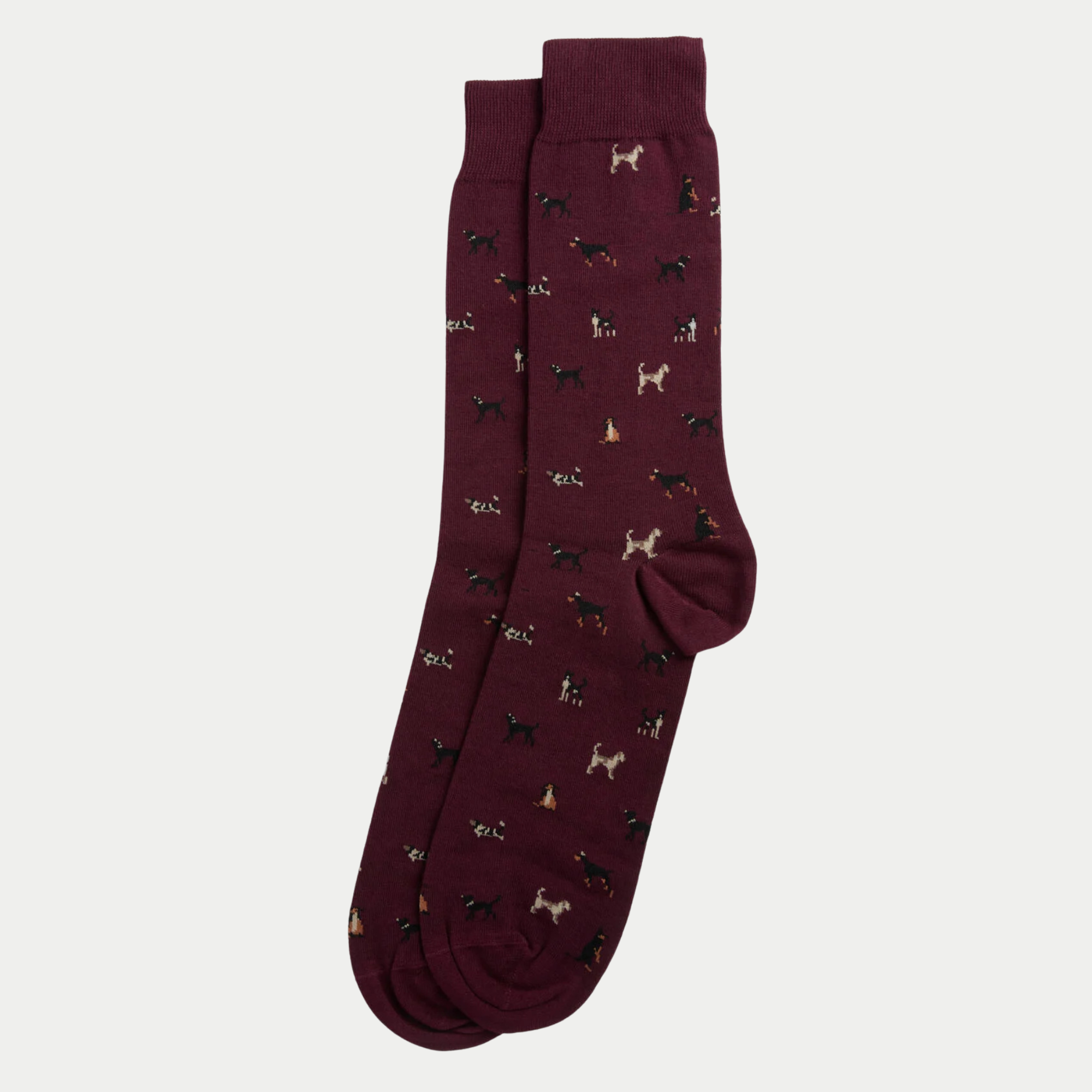 Chaussettes Mavin Chien - Bordeaux